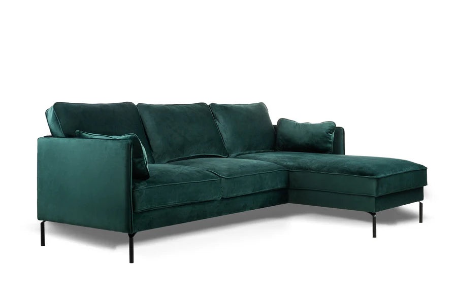 **3-Seater Sofa CL Links, Fabric Fashion Velvet, F610 Green**