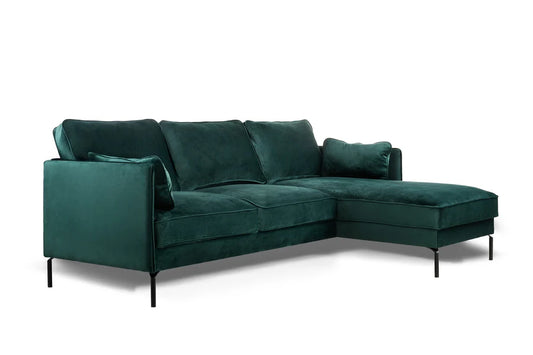 **3-Seater Sofa CL Links, Fabric Fashion Velvet, F610 Green**