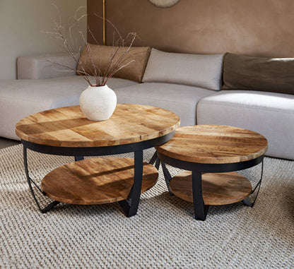 Round Coffee Table Set Priya