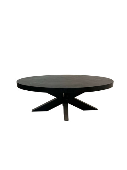 Rick Coffee Table Herringbone Black 130x70cm