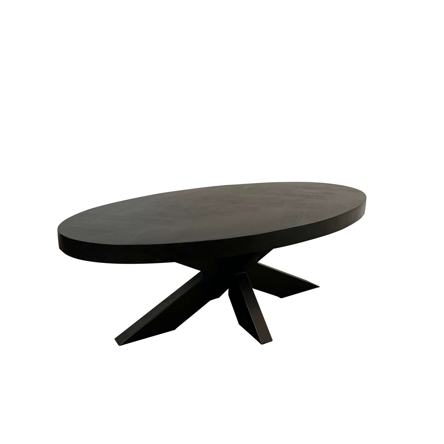 Rick Coffee Table Herringbone Black 130x70cm