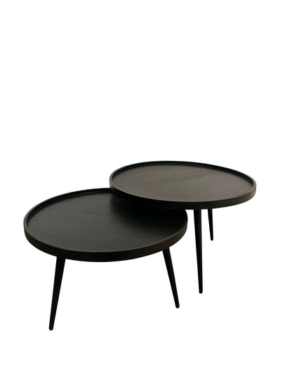 Yannick Coffee Table Set of 2 - Black