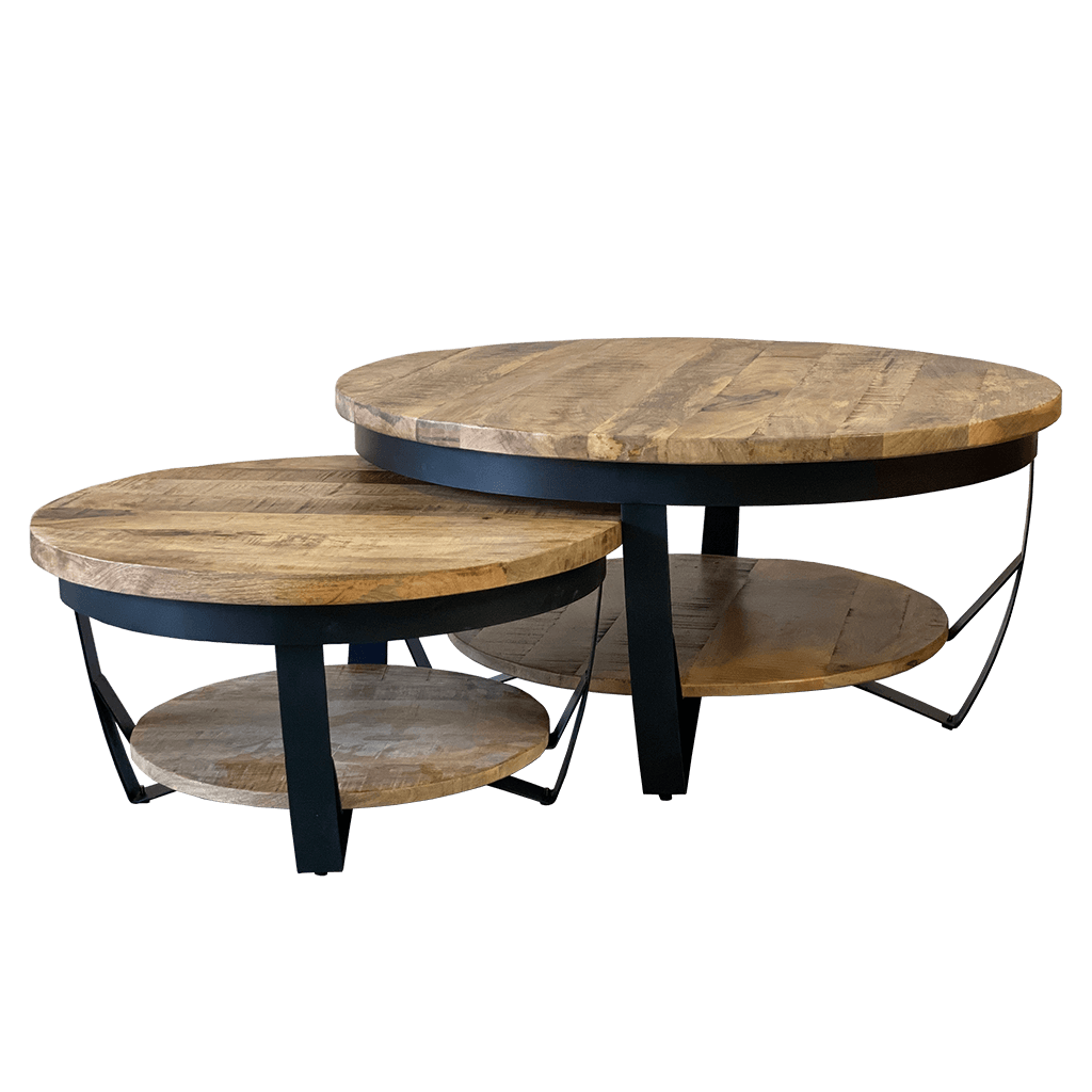 Round Coffee Table Set Priya