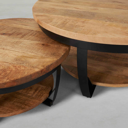 Round Coffee Table Set Priya