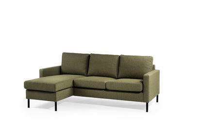 3-Seater Sofa CL L+R, Fabric Dillon, D156 Green