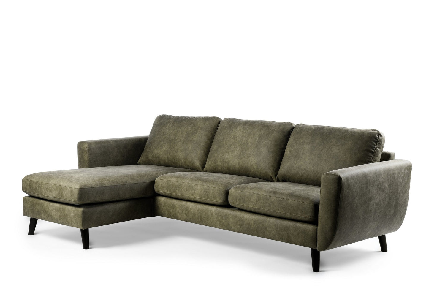 **3-Seater Sofa CL L+R, Fabric Savannah, S156 Green**