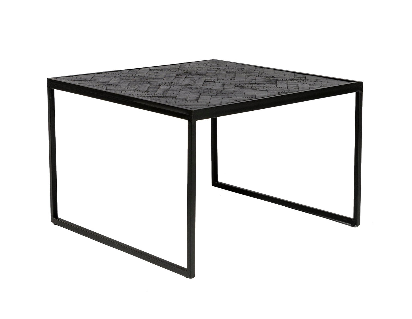 Side Table, Black Stack, B340 Black