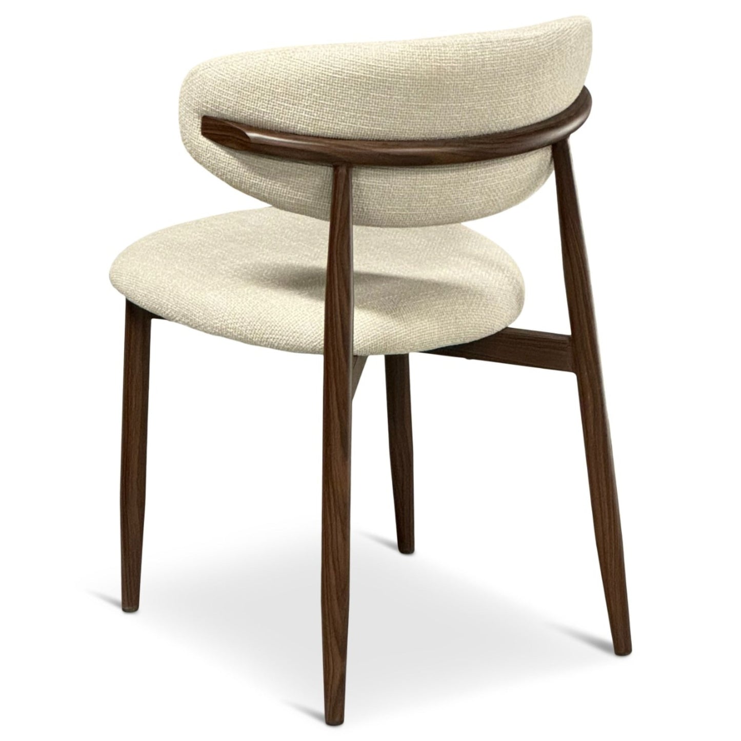 Japandi Cream Dining Chair