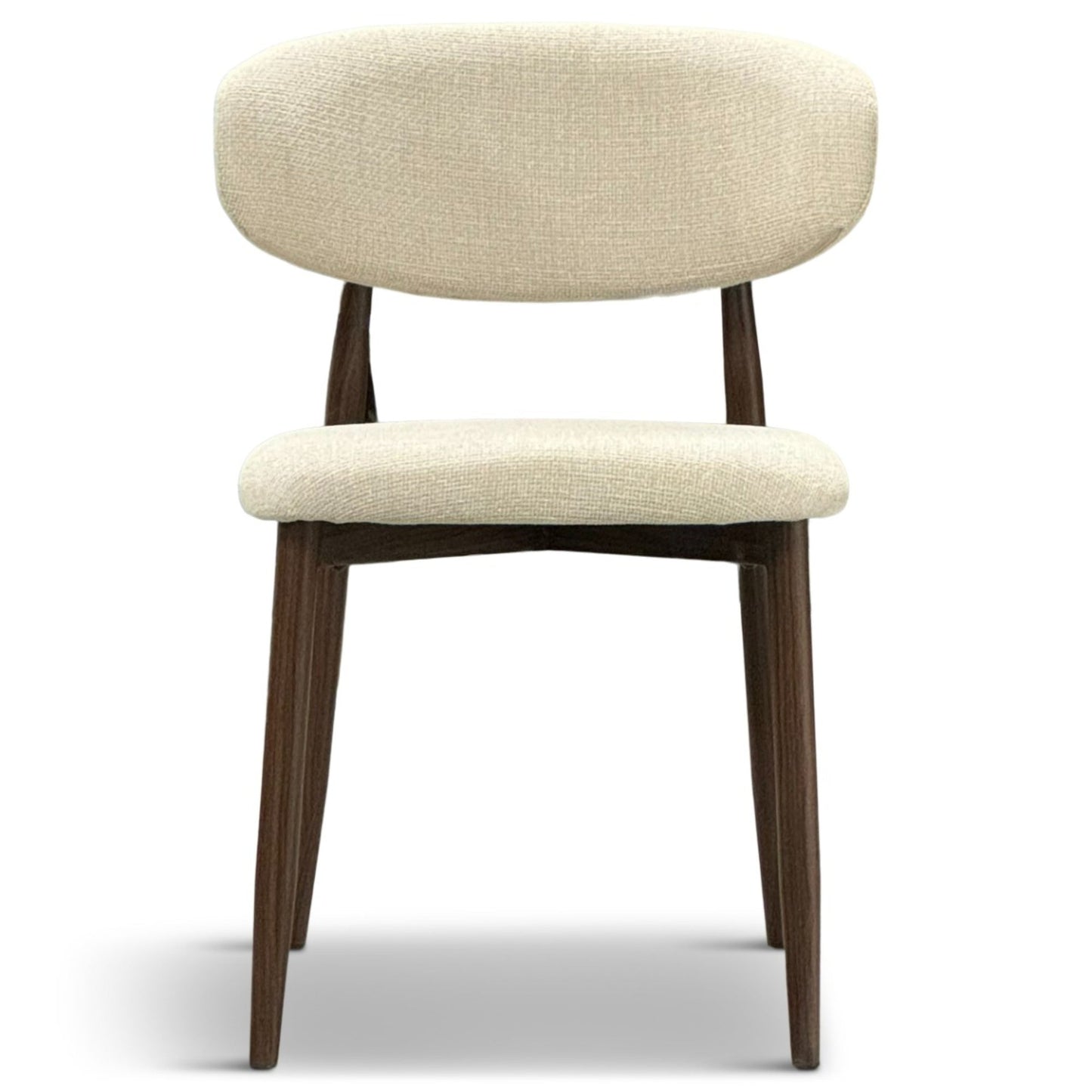Japandi Cream Dining Chair
