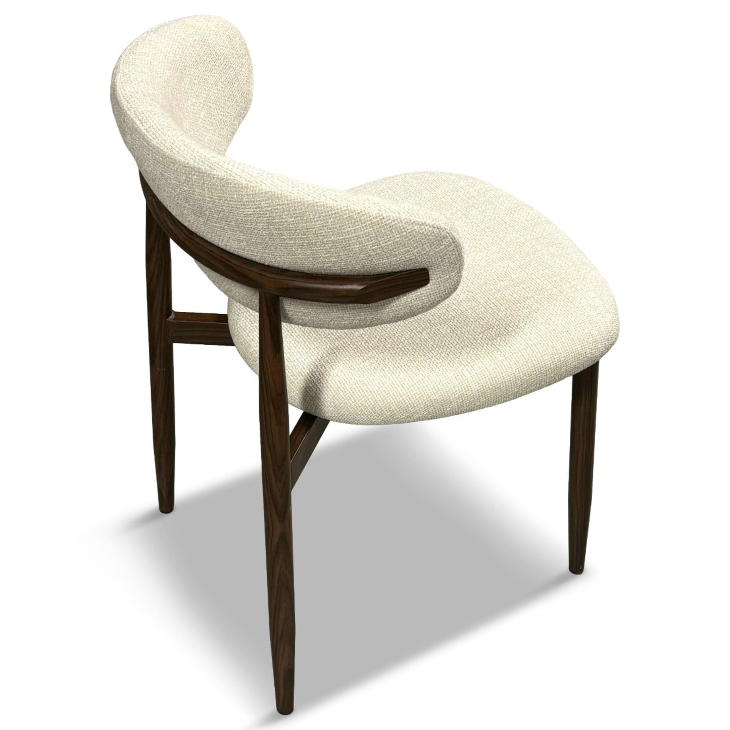 Japandi Cream Dining Chair